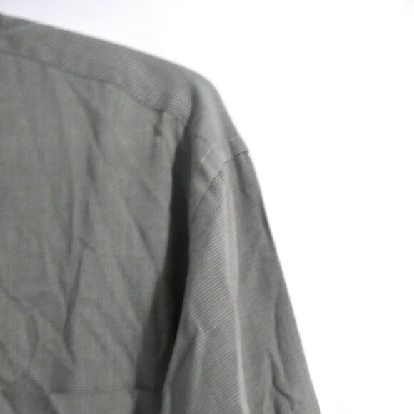 PROTOCOL | 16.5 / 34-35 | Plaid Button-Up Front Dress Shirt With Chest Pocket - Picture 5 of 16